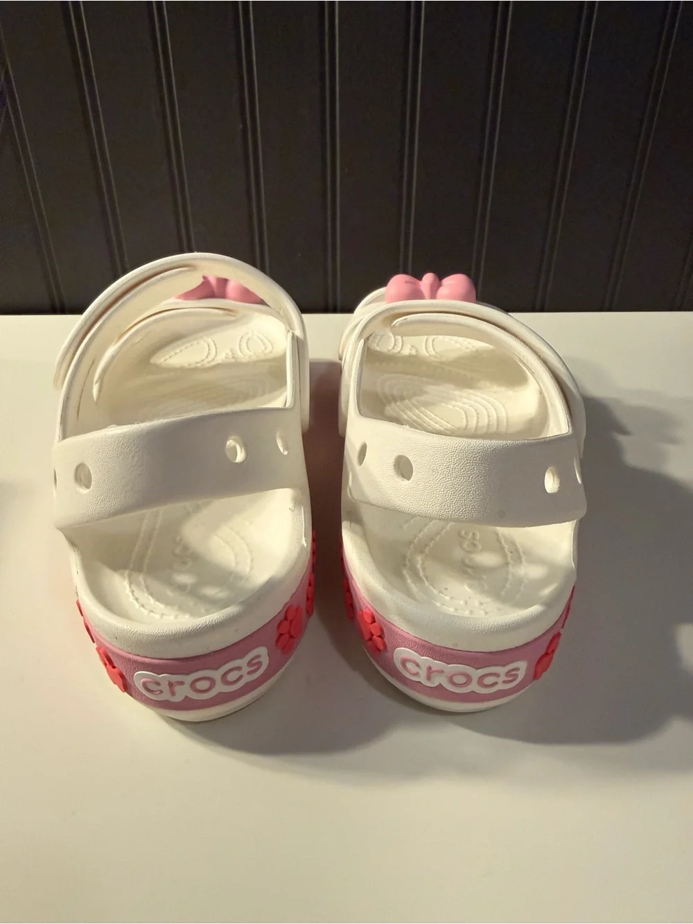 CROCS comfortable white
